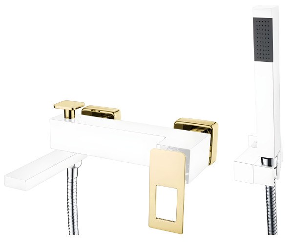 Смеситель для ванны с душем Boheme Q 143-WG