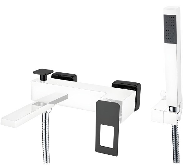 Смеситель для ванны с душем Boheme Q 143-CRB, хром