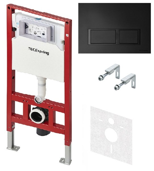 Инсталляция для унитаза TECE TECEspring S401204 с кнопкой TECEspring V