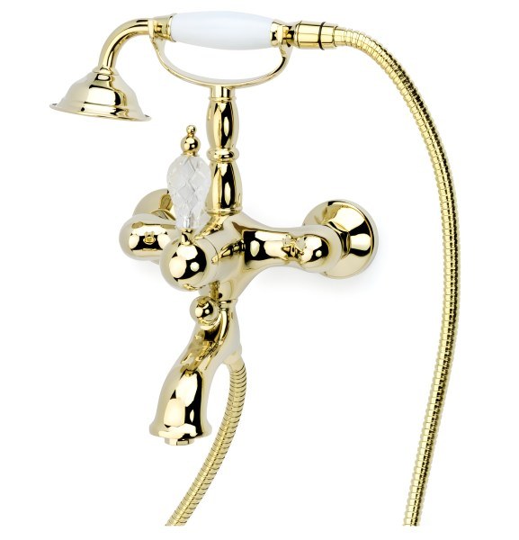 Смеситель для ванны с душем Boheme Crystal 283-CRST