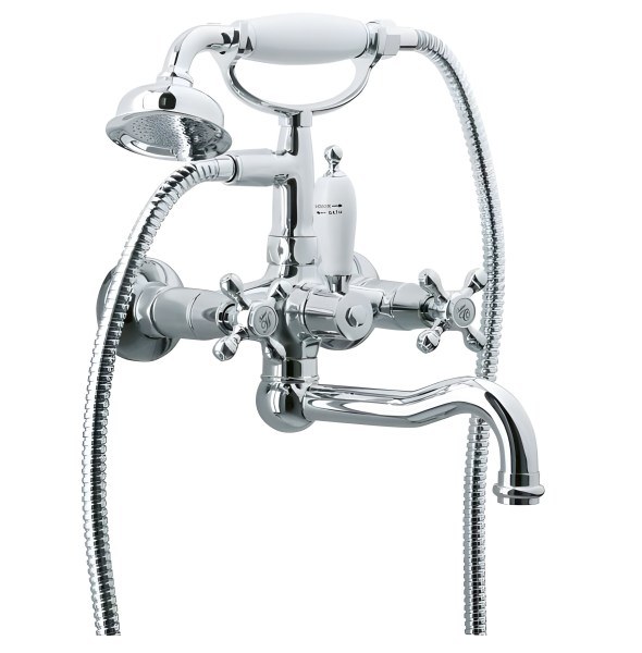 Смеситель для ванны с душем Boheme Tradizionale Chromo 273