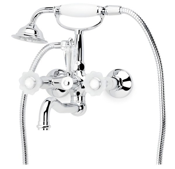 Смеситель для ванны Boheme Camelia 273 с душем, хром