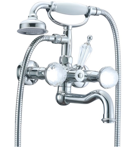 Смеситель для ванны с душем Boheme Brillante Presente 353