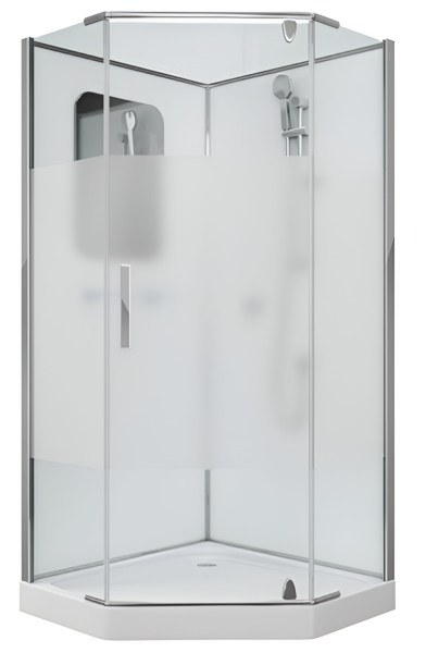 Душевая кабина Grossman GR-171D 90x90 без крыши и гидромассажа