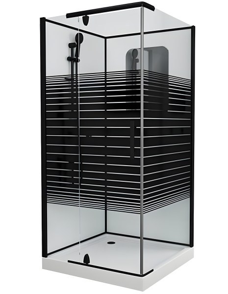 Душевая кабина Grossman GR-270QL 100x100 без крыши и гидромассажа