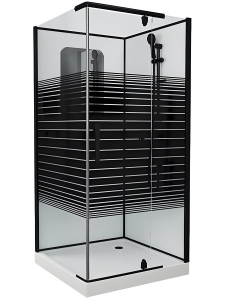 Душевая кабина Grossman GR-270QR 100x100 без крыши и гидромассажа