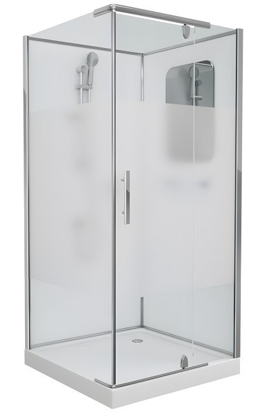 Душевая кабина Grossman GR-170QR 100x100 без крыши и гидромассажа