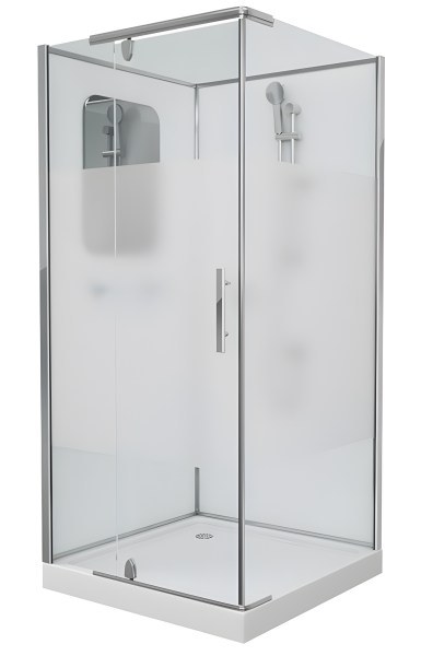 Душевая кабина Grossman GR-170QL 100x100 без крыши и гидромассажа