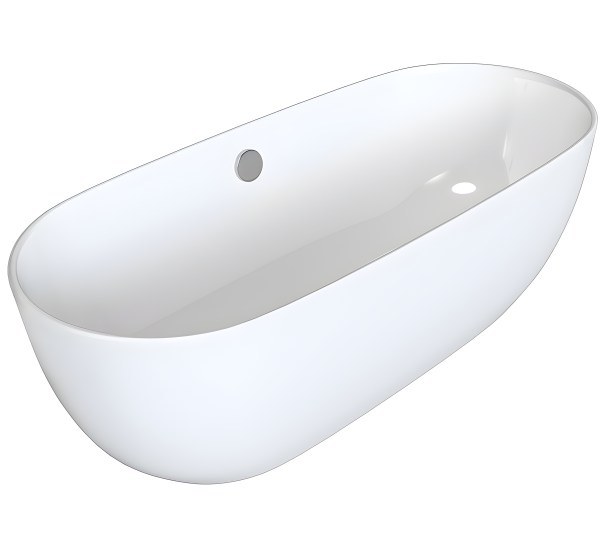 Акриловая ванна Grossman GR-2501 170x80 отдельностоящая