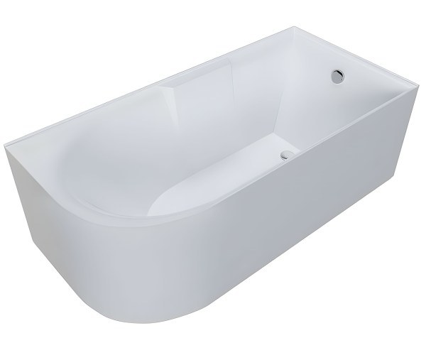 Акриловая ванна Grossman GR-2202R 170x75 асимметрияная