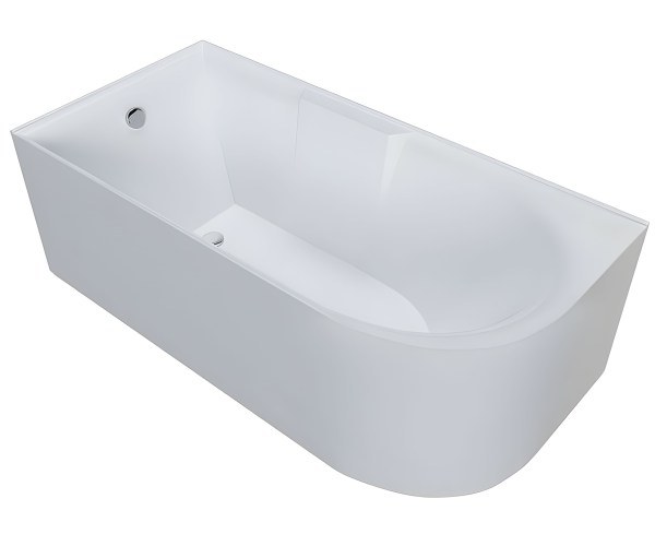 Акриловая ванна Grossman GR-2202L 170x75 асимметрияная