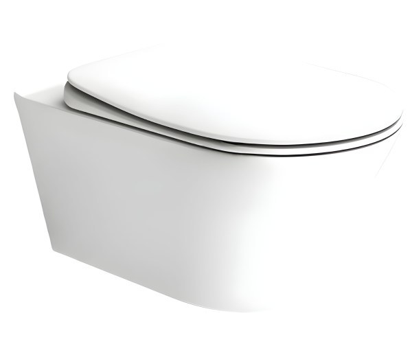 Подвесной унитаз Boheme Avva 972-W с сиденьем