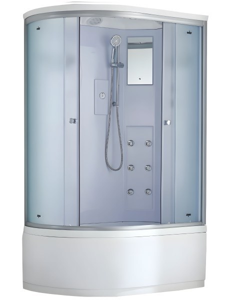 Душевая кабина Timo Standart T-5520 R Г/М 120x85 с гидромассажем