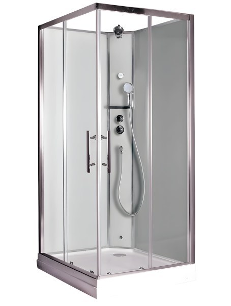 Душевая кабина Timo Premium Ilma-109 90x90 с верхним душем