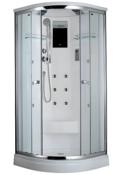 Душевая кабина Timo Lux T-7709 90x90 с гидромассажем