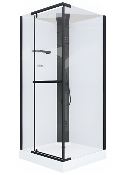 Душевая кабина Ceruttispa Mimi 901B 90x90 с верхним душем