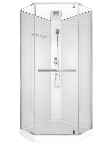 Душевая кабина Ceruttispa Chika 901T 90x90 без крыши