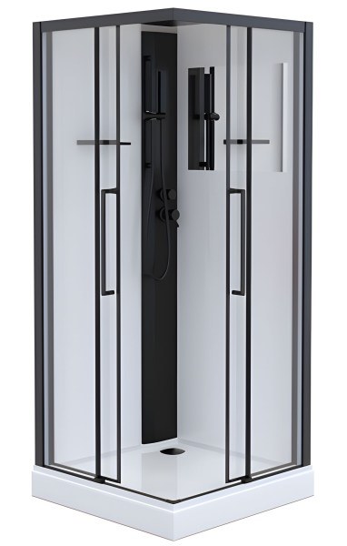 Душевая кабина Esbano ESM-90CKR 90x90 с верхним душем