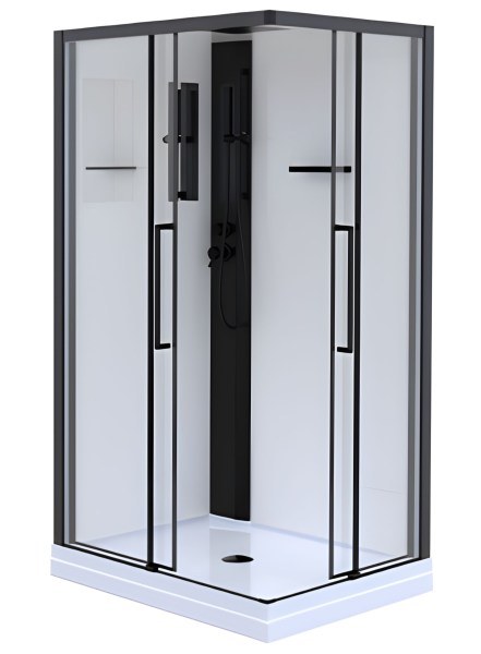 Душевая кабина Esbano ESM-129CKRR 120x90 с верхним душем