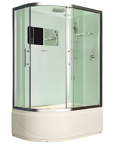 Душевая кабина Esbano ESKB129CRBR 120x90 с верхним душем