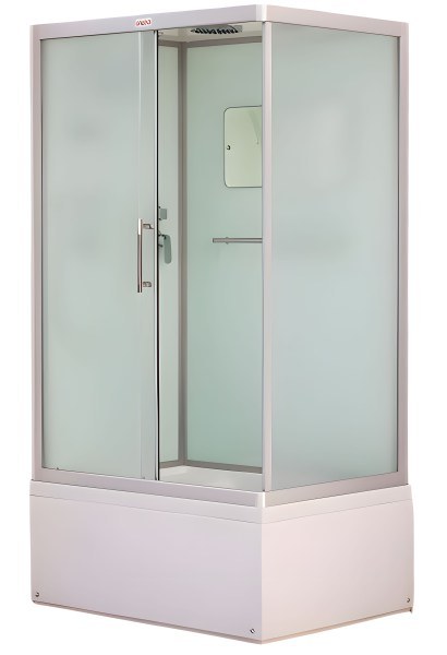 Душевая кабина Esbano ESKB129CKRBL 120x90 с верхним душем