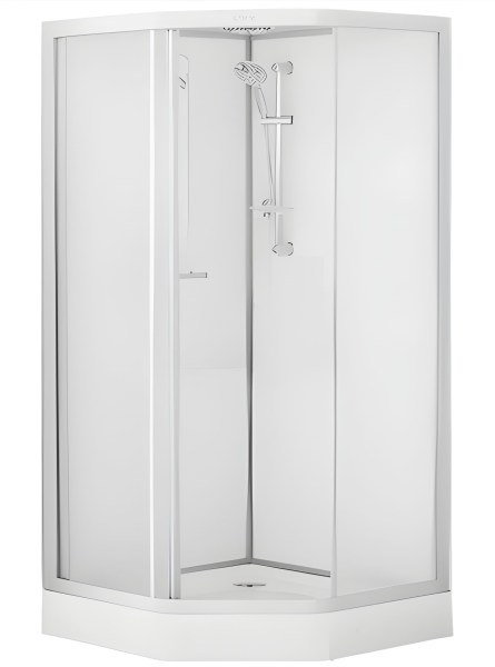 Душевая кабина Esbano ESKB110PR 110x110 с верхним душем