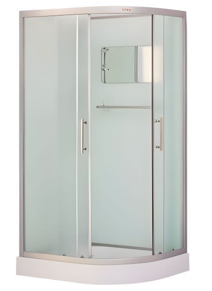 Душевая кабина Esbano CR ESKB115CRL 115x85 с верхним душем