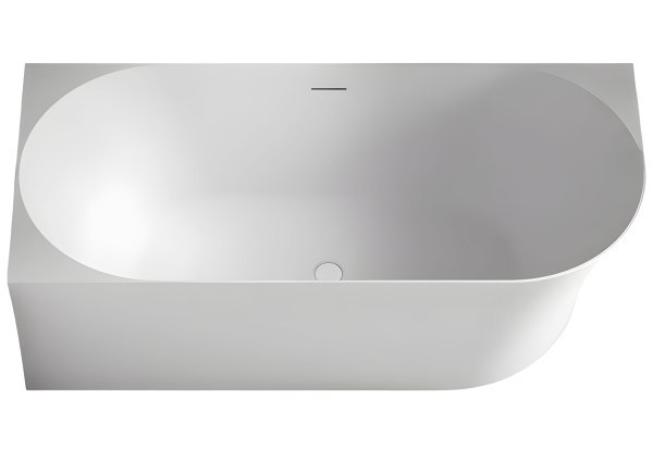 Акриловая ванна Abber AB9258-1.5L 150x78, пристенная