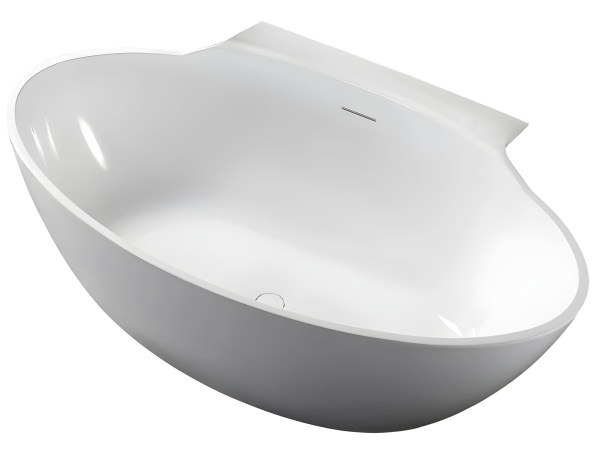 Акриловая ванна Abber AB9237 172x103, пристенная