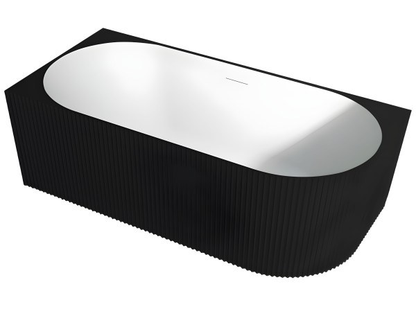 Акриловая ванна Abber AB9329-1.7MBL 170x80, пристенная