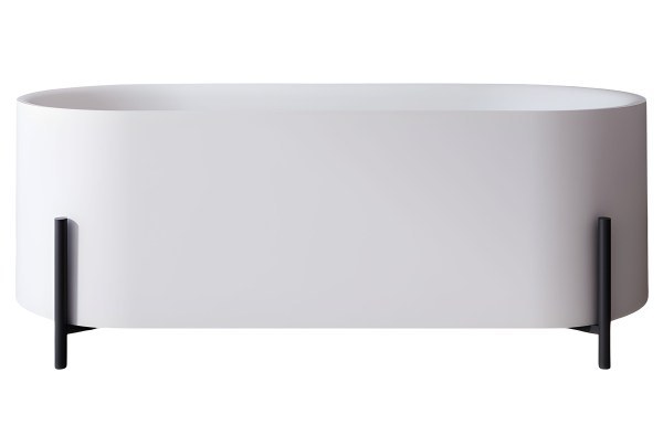 Акриловая ванна Abber AB9443 170x75, отдельностоящая