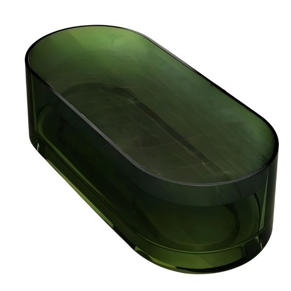 Ванна из полиэфирной смолы Abber Kristall AT9708Emerald 170x75