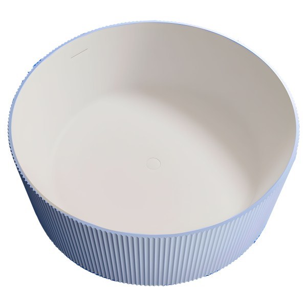 Ванна из искусственного камня Abber Stein AS9679 Blau 150x150