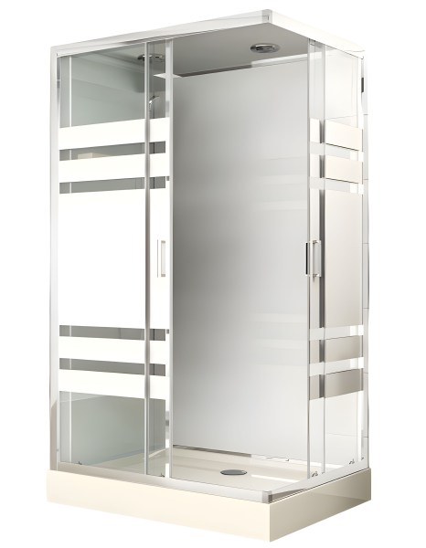 Душевая кабина Esbano Econom ESE-129CKRU 120x90 с крышей