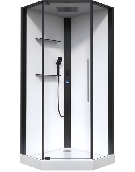 Душевая кабина Black&amp;White G8036 100x100 