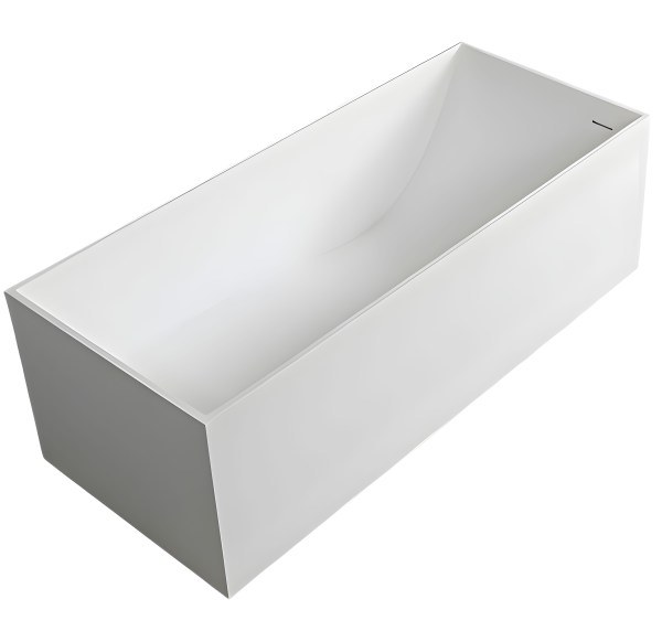 Ванна из искусственного камня Abber Stein AS9642-1.8 180x76