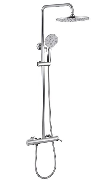 Душевая система Abber Emotion AF8816 с изливом, хром