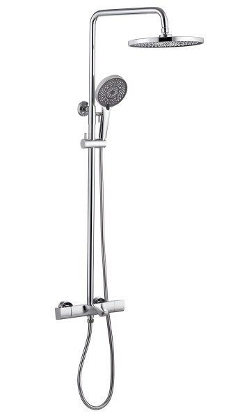 Душевая система Abber Thermostat AF8516 с изливом, хром