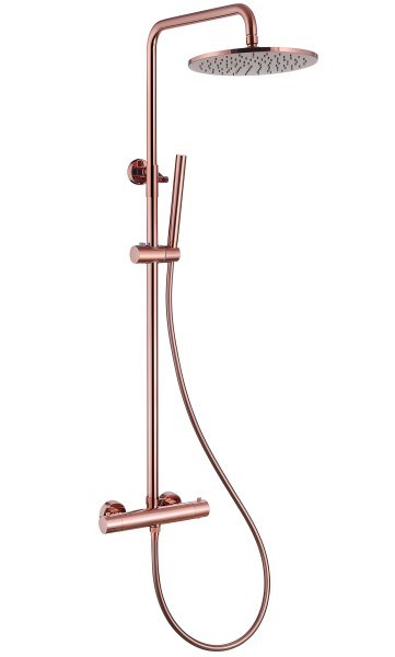 Душевая система Abber Wasser Kreis AF8160RG, розовое золото