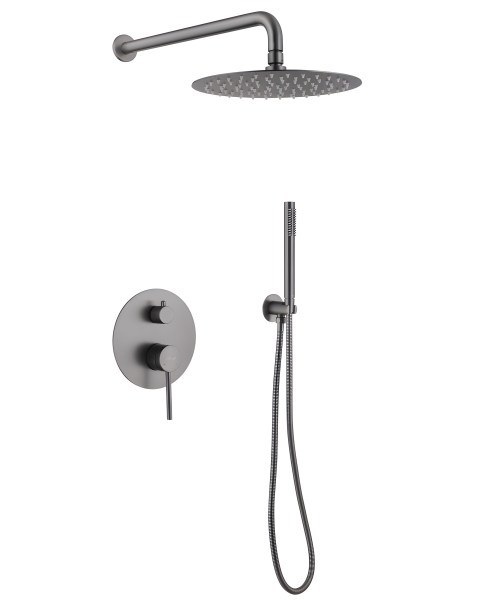 Душевая система Abber Emotion AF8818NG, никель