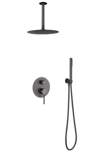 Душевая система Abber Emotion AF8821NG, никель