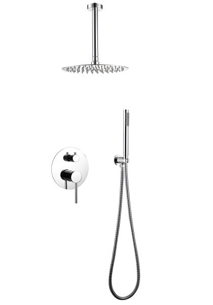 Душевая система Abber Emotion AF8821, хром