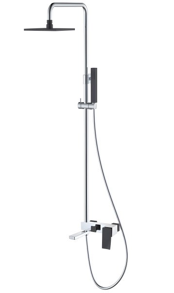 Душевая система Boheme Q 148-CRB.2 с изливом, хром