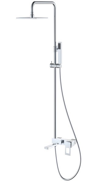 Душевая система Boheme Q 148-CRCR с изливом, хром
