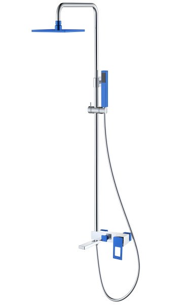 Душевая система Boheme Q 148-CRUW с изливом, хром