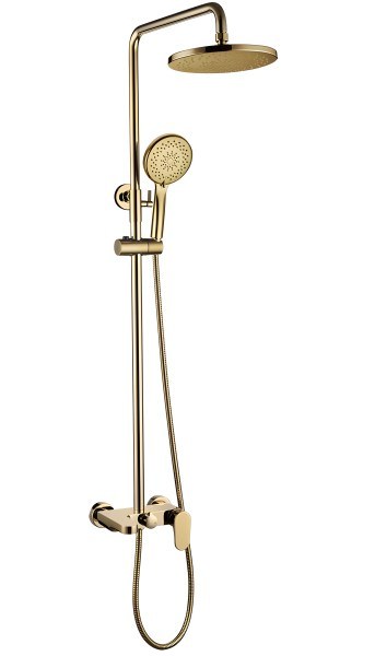 Душевая система Boheme Spectre 458-G с изливом, золото