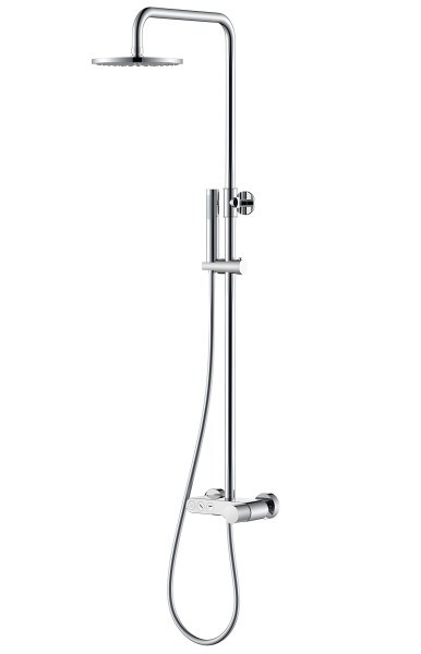 Душевая система Boheme Stick 128-CRCR.2 с изливом, хром