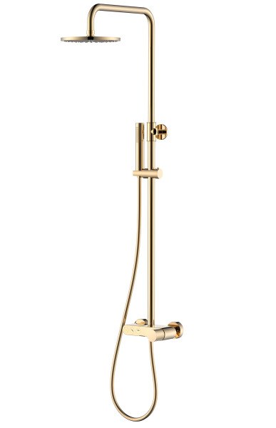 Душевая система Boheme Stick 128-GG.2 с изливом, золото