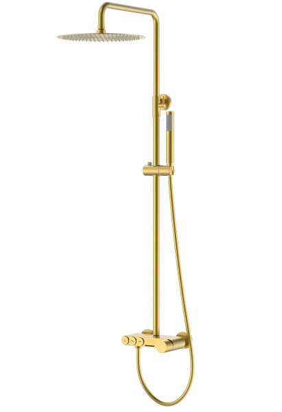 Душевая система Boheme Stick 128-MG с изливом, матовое золото