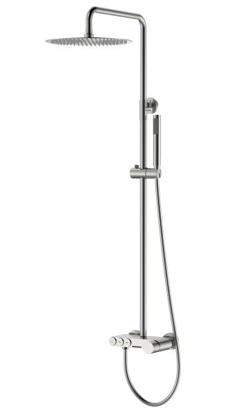 Душевая система Boheme Stick 128-NB с изливом, никель
